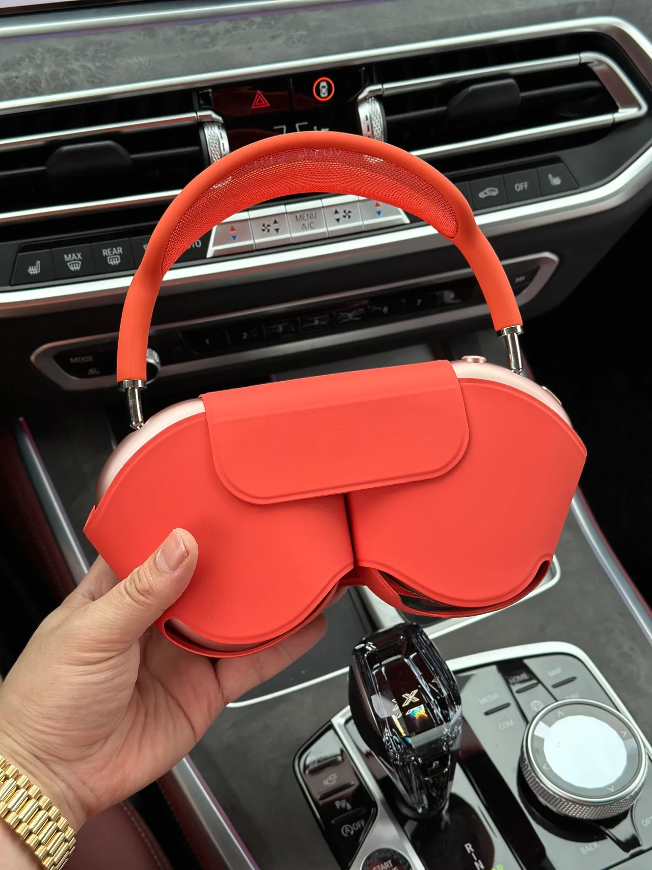Apple AirPods Max naranja auriculares over-ear 5