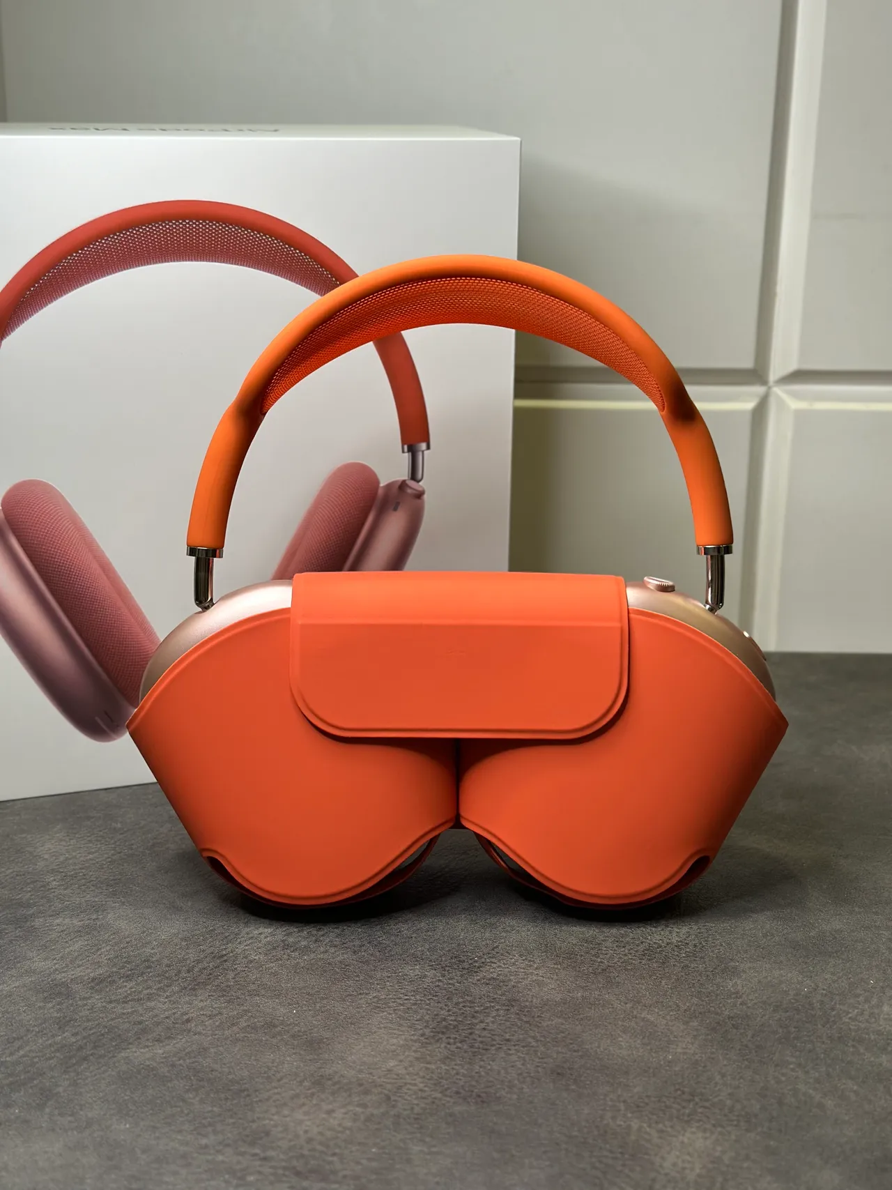 Apple AirPods Max naranja auriculares over-ear 9