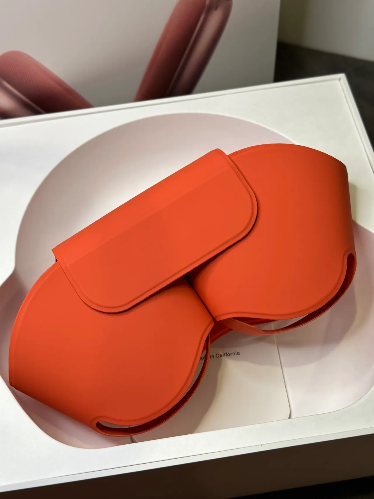 Apple AirPods Max naranja auriculares over-ear 10