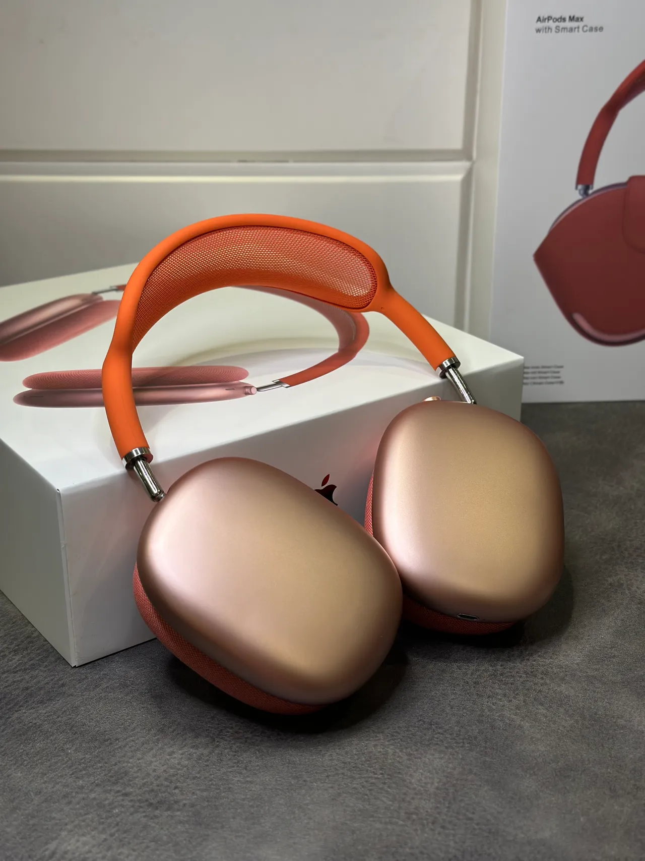 Apple AirPods Max naranja auriculares over-ear 19