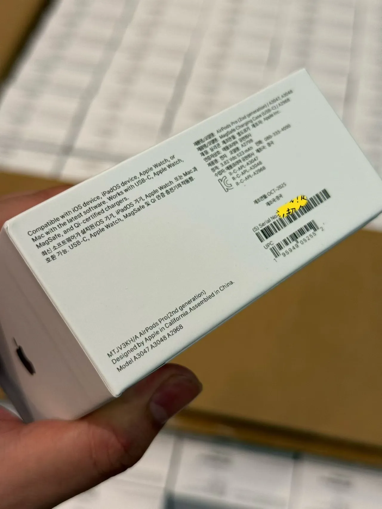 苹果 AirPods Pro 2 白色 茎式 硅胶耳塞 TWS 耳机 9