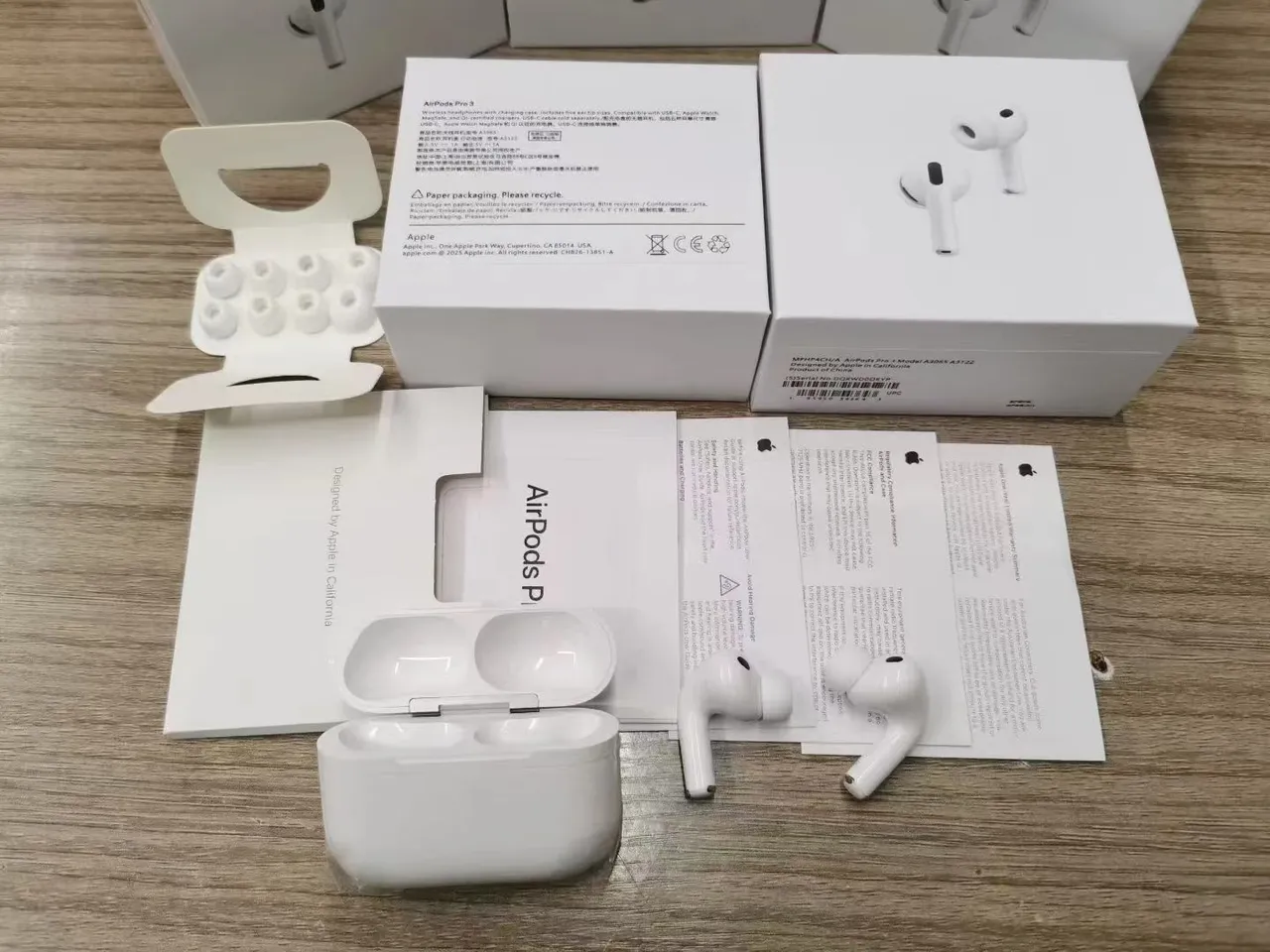 苹果 AirPods Pro 2 白色 茎式 硅胶耳塞 TWS 耳机 11
