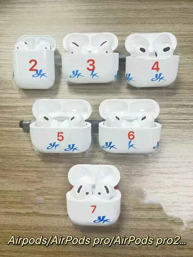 苹果 AirPods Pro 2 白色 茎式 硅胶耳塞 TWS 耳机 15