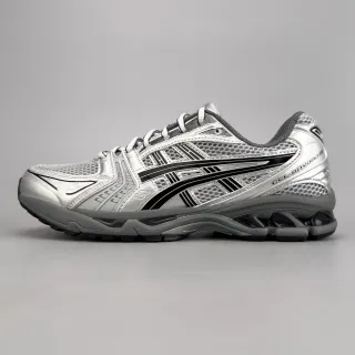 ASICS Gel-Kayano 银黑灰跑鞋