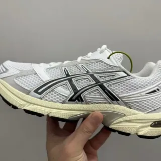 ASICS Gel-Kayano 白黑 网面鞋面 合成覆盖物 跑鞋