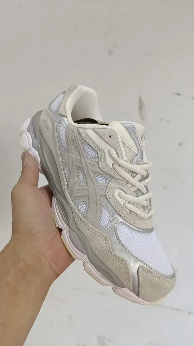 ASICS Gel-Lyte III Gray-Milk-White حذاء رياضي أسلوب حياة 2