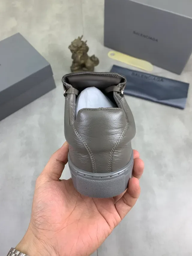 Balenciaga Le City धातवीय भूरा लाइफस्टाइल स्नीकर 3