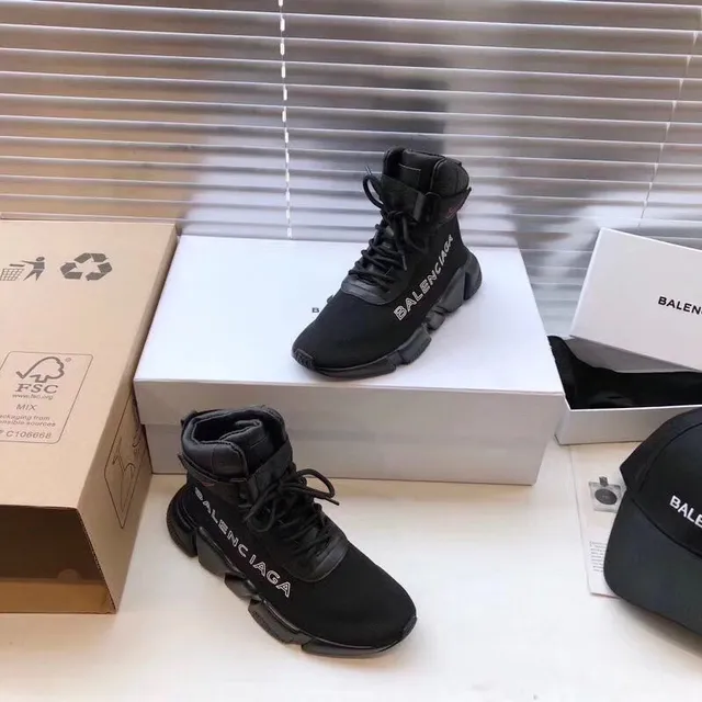 Balenciaga Runner Black High-Top Chunky Sneakers 2