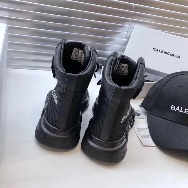 Balenciaga Runner Black High-Top Chunky Sneakers 4
