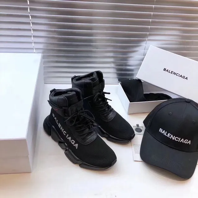 Balenciaga Runner Black High-Top Chunky Sneakers 5