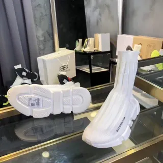 Balenciaga Speed Trainer White Chunky Sneakers