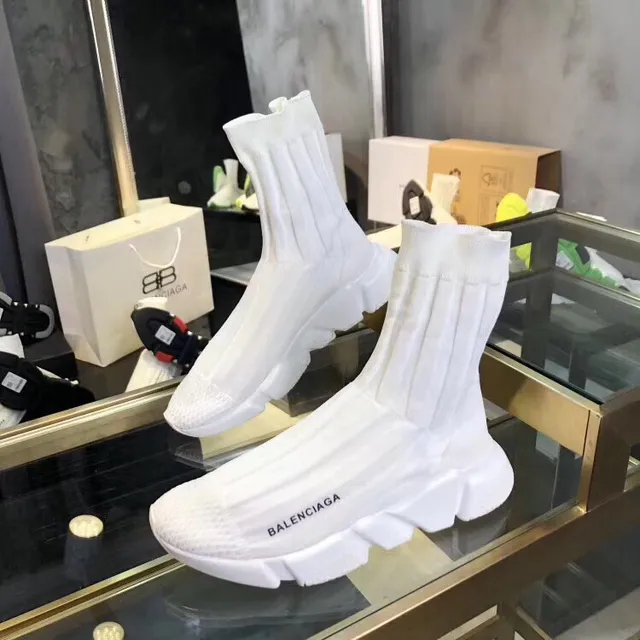 Balenciaga Speed Trainer sneakers chunky blanches 2