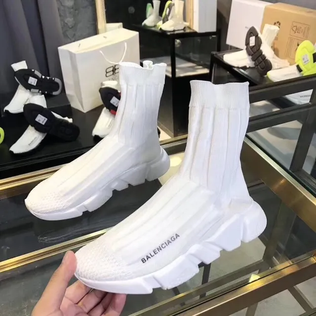 Balenciaga Speed Trainer sneakers chunky blanches 5