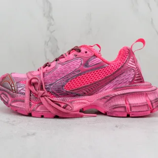 Balenciaga Track Trainer Pink and Purple Chunky Sneakers