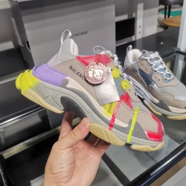 Balenciaga Triple S Sneakers Multicolores Épaisses 7