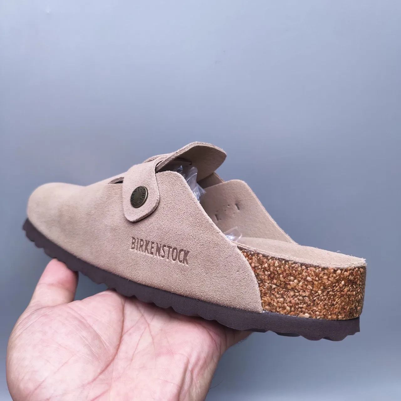 Birkenstock Arizona sabot daim beige 2