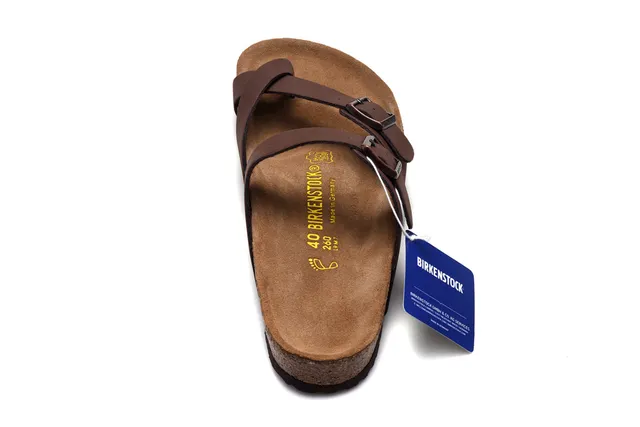 Birkenstock Arizona Sandálias Casual de Couro Marrom 5