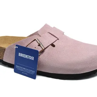 Birkenstock Arizona Dusty Pink Suede Clog