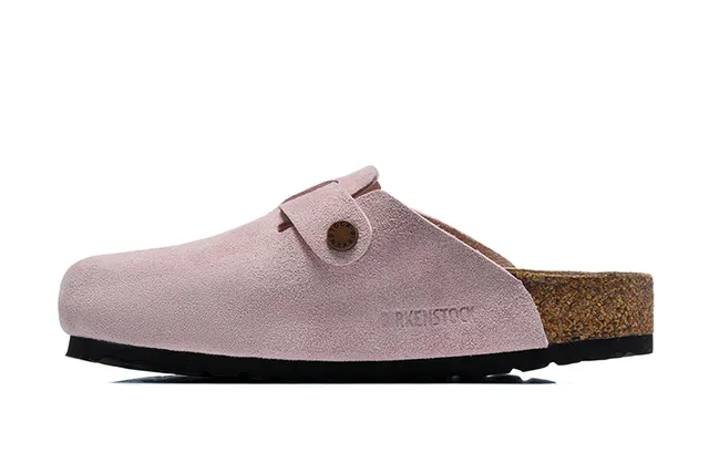 Birkenstock Arizona Dusty Pink Suede Clog 5