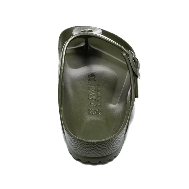 Birkenstock Arizona जैतूनी हरा रंग की कैजुअल सैंडल्स 2