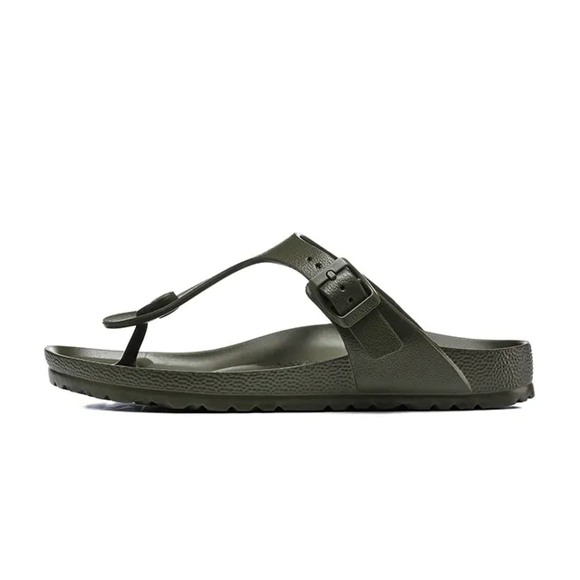 Birkenstock Arizona जैतूनी हरा रंग की कैजुअल सैंडल्स 4