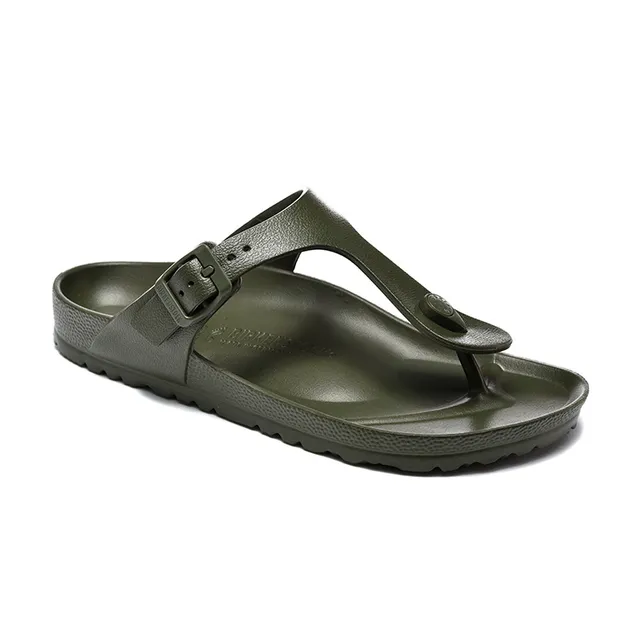 Birkenstock Arizona जैतूनी हरा रंग की कैजुअल सैंडल्स 6