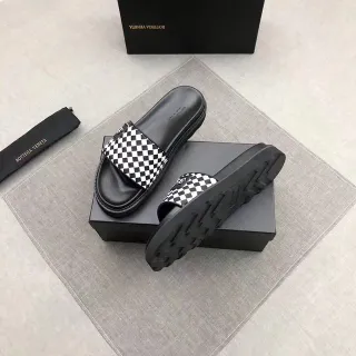 Bottega Veneta ক্যাসেট চেকারবোর্ড প্ল্যাটফর্ম স্লিপার
