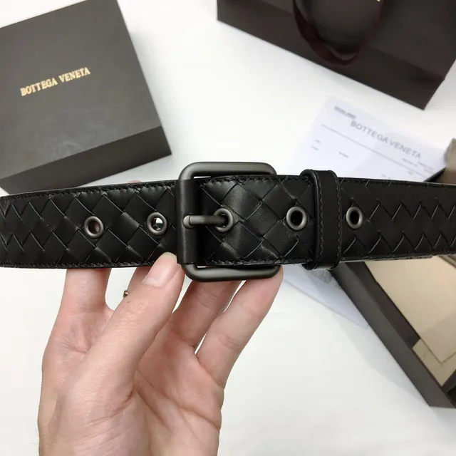 Bottega Veneta Intrecciato Ceinture en cuir tissé 4