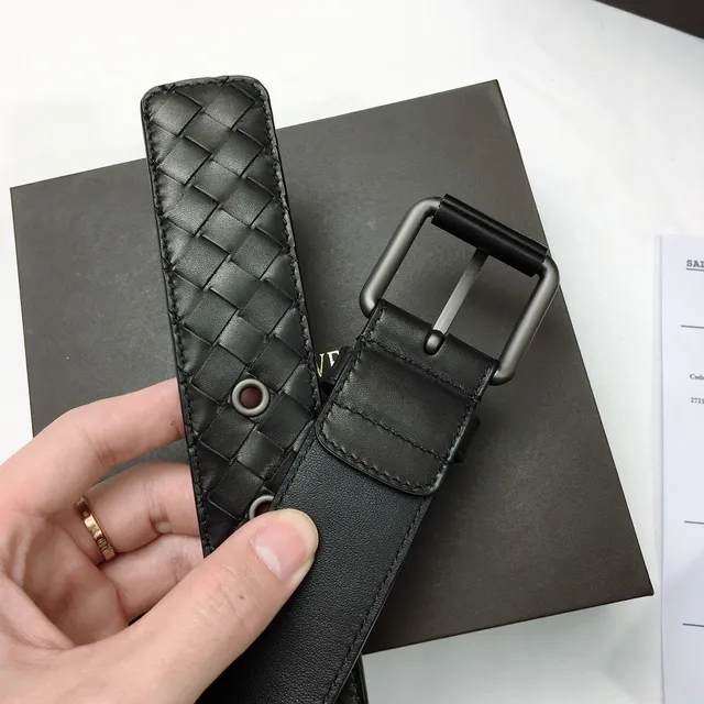 Bottega Veneta Intrecciato Ceinture en cuir tissé 7