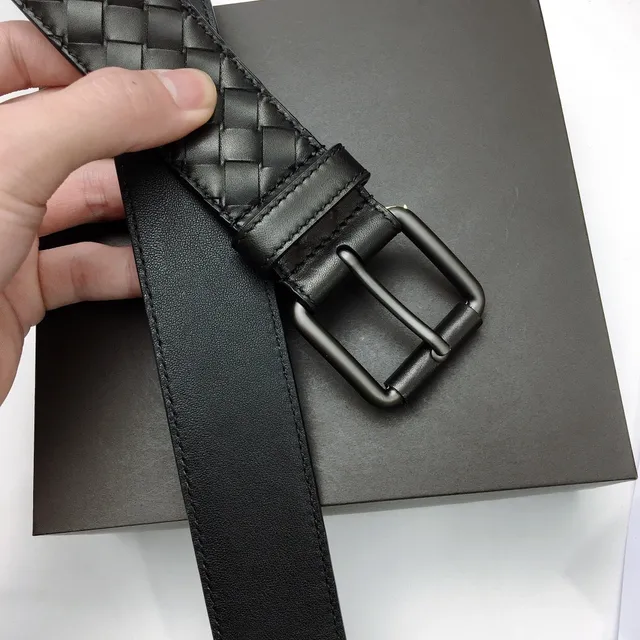 Bottega Veneta Intrecciato Ceinture en cuir tissé 8
