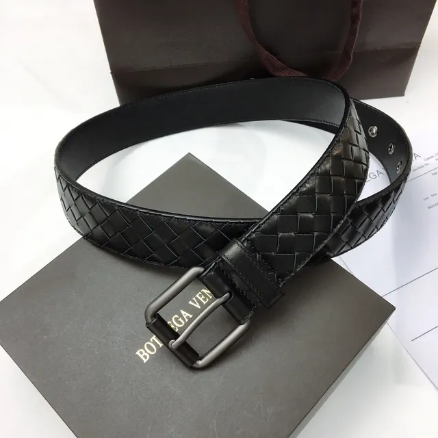Bottega Veneta Intrecciato Ceinture en cuir tissé 9