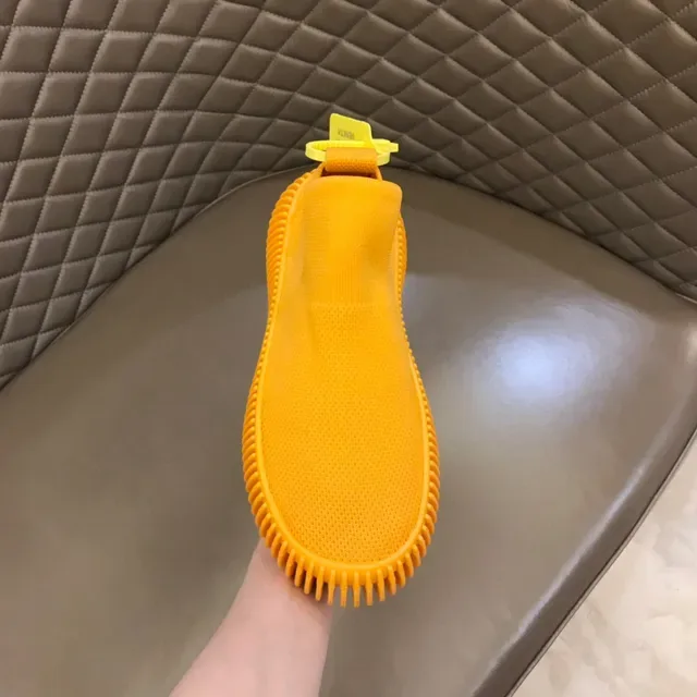 Bottega Veneta Speed Trainer पीला लाइफस्टाइल स्नीकर्स 4