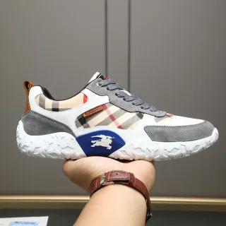 Burberry नाइट चेक-पैनल स्कल्प्टेड सोल चंकी स्नीकर