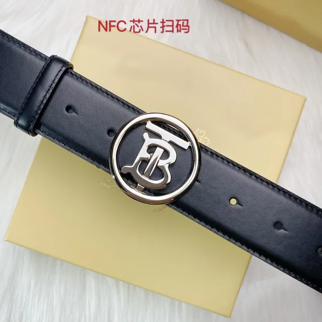 Burberry TB Belt Ceinture en cuir noir 6
