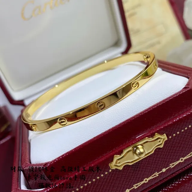 Cartier Love Bracelet pulseira rígida de ouro bicolor 4