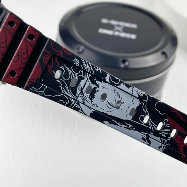 Casio G-Shock DW-5600 Black Red White Graphic Print Sports Watch 4