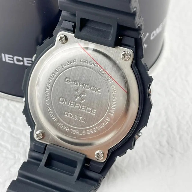 Casio G-Shock DW-5600 Black Red White Graphic Print Sports Watch 6
