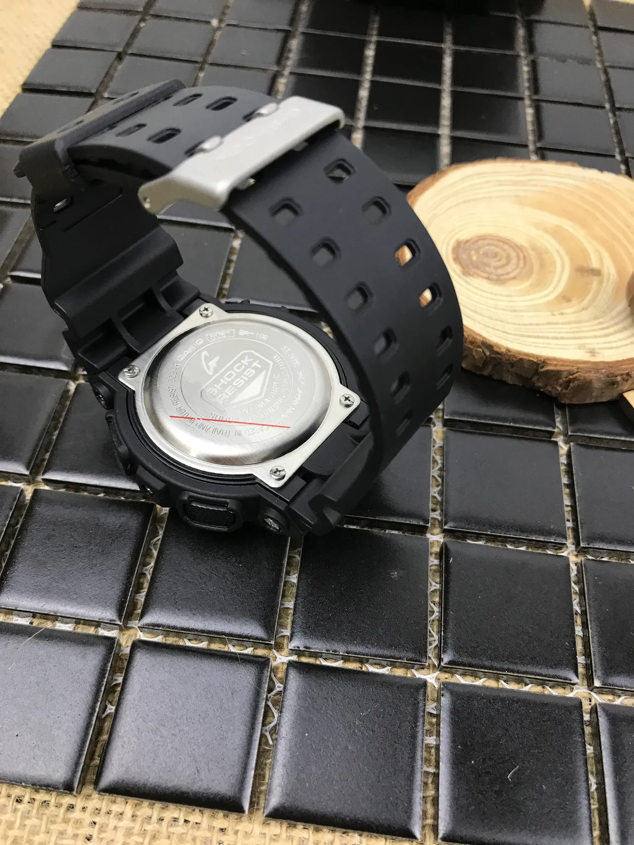 Casio G-Shock GA-100 Noir et Jaune Montre Analogique-Numérique Sportive 6