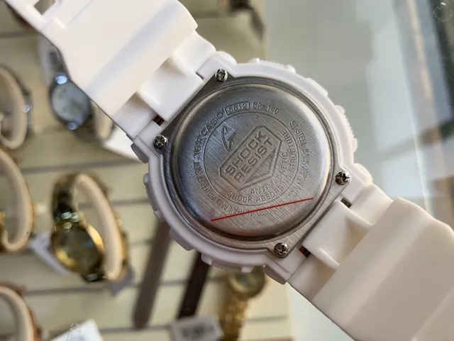 Casio G-Shock GA-100 Blanc Analogique-Numérique Montre Sportive 3