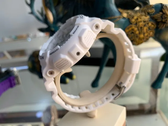 Casio G-Shock GA-100 Blanc Analogique-Numérique Montre Sportive 5