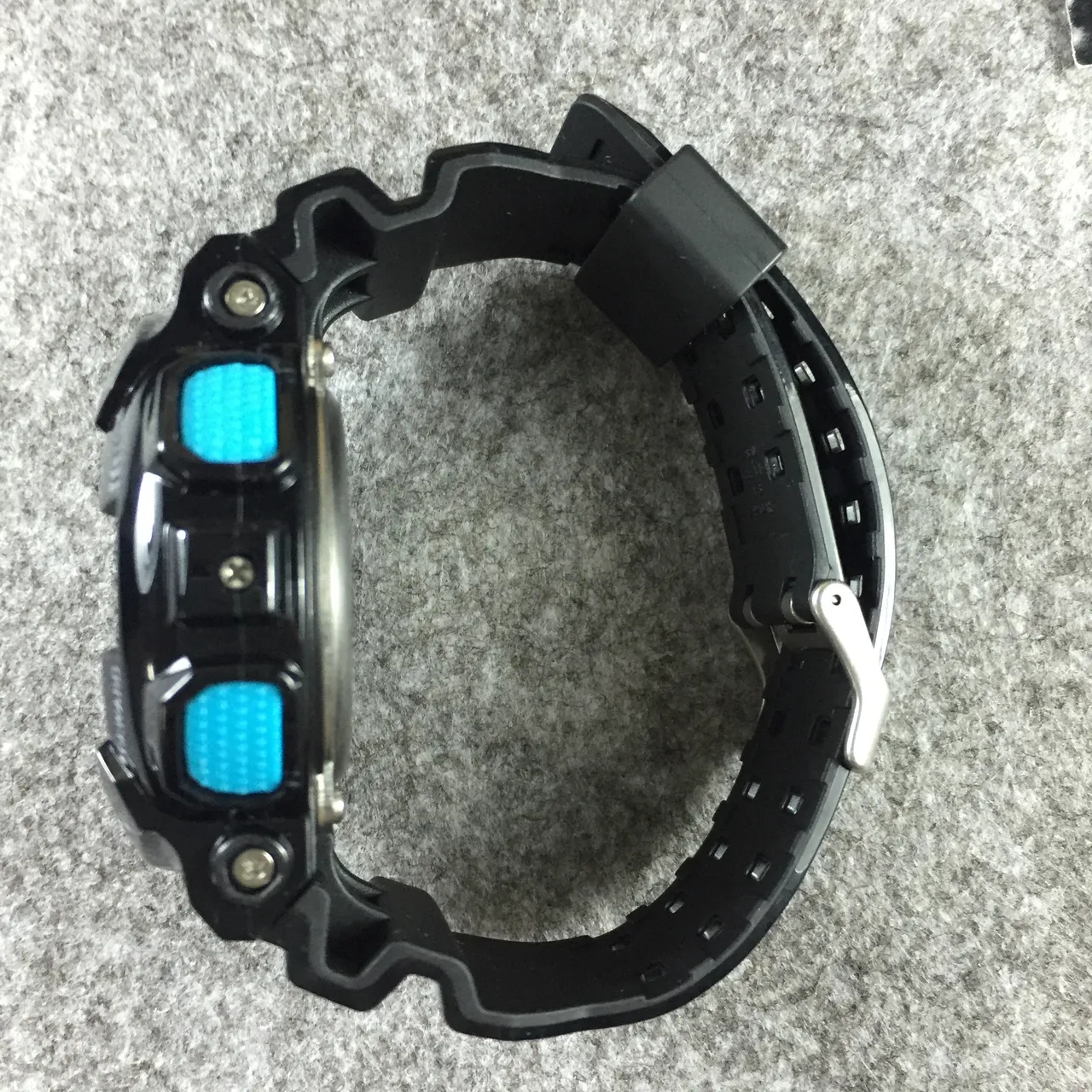 Casio G-Shock GA-110 Blue and Black Sports Watch 10