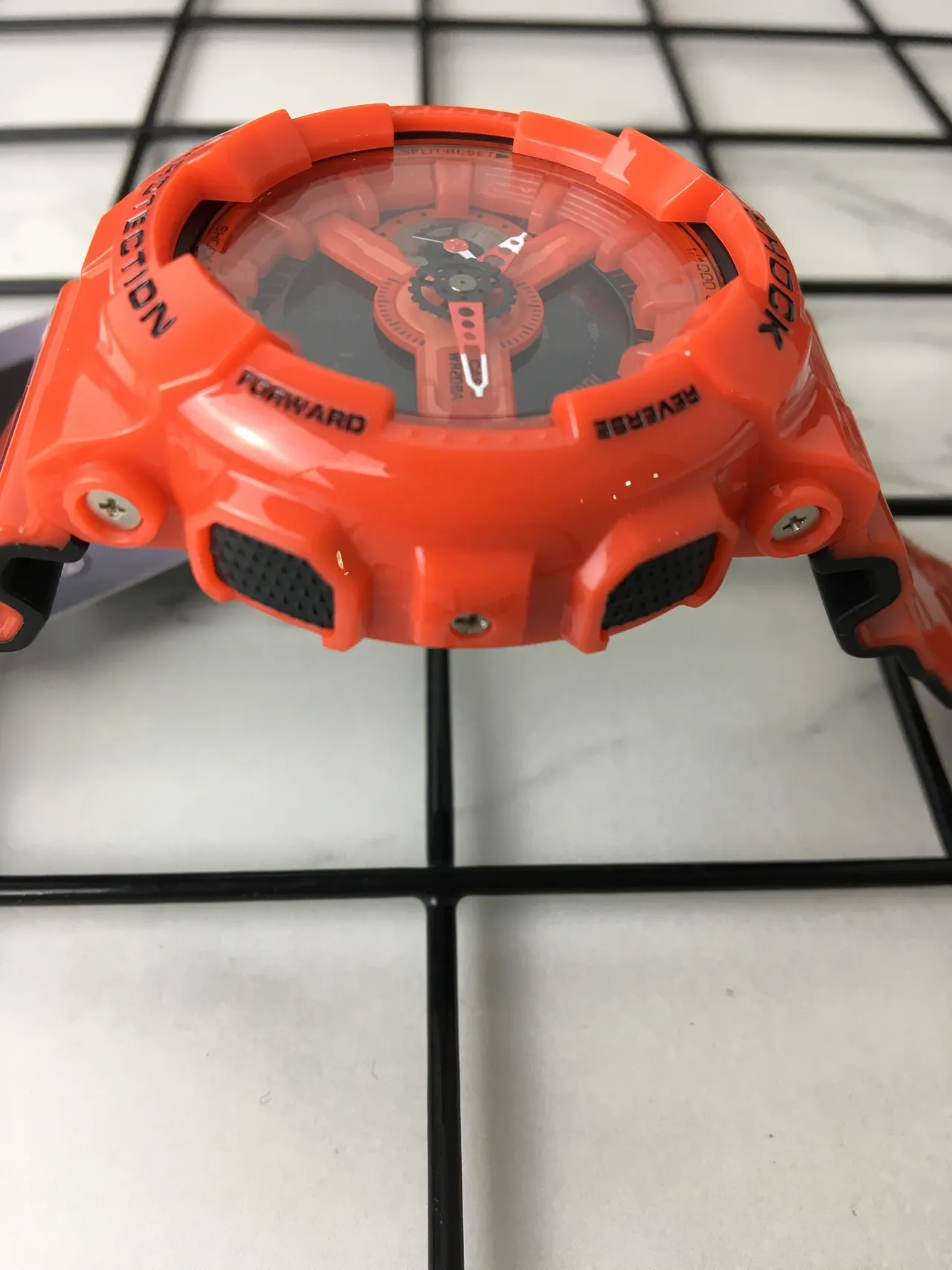 Casio G-Shock GA-110 Relógio Esportivo de Resina Laranja 4