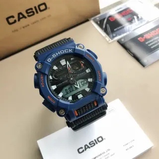 Casio G-Shock GA-2100 Blue and Black Sports Watch