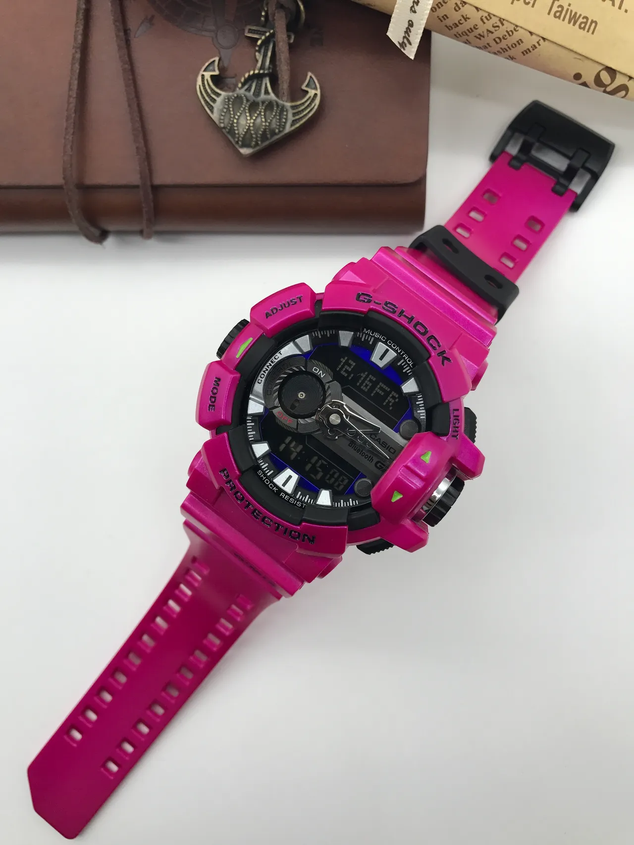 Casio G-Shock GA-2100 ساعة رياضية وردية 4