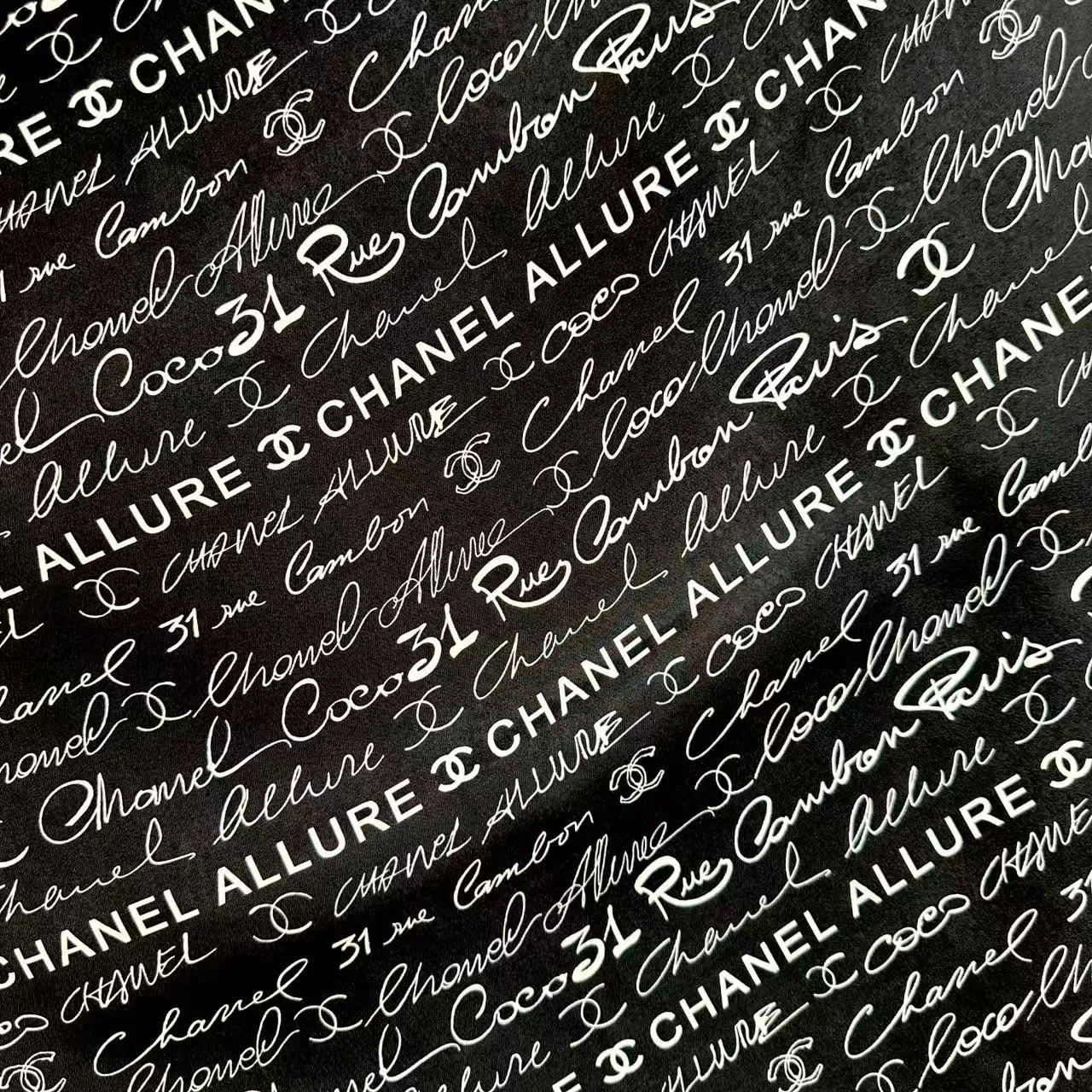 Chanel Robe overlay transparente imprimée motif floral journal 3