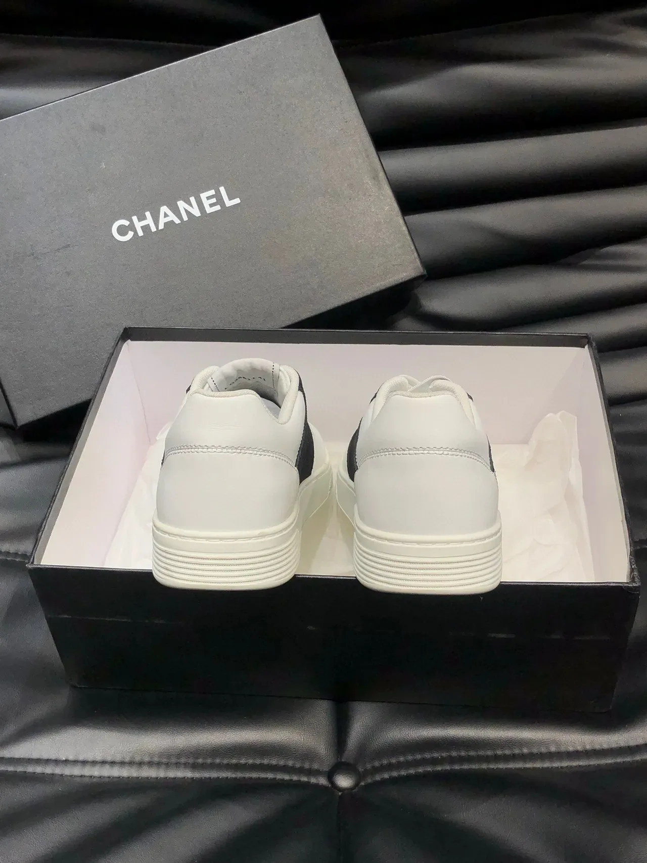 Chanel 休闲鞋 白黑 低帮 双色 生活鞋 9