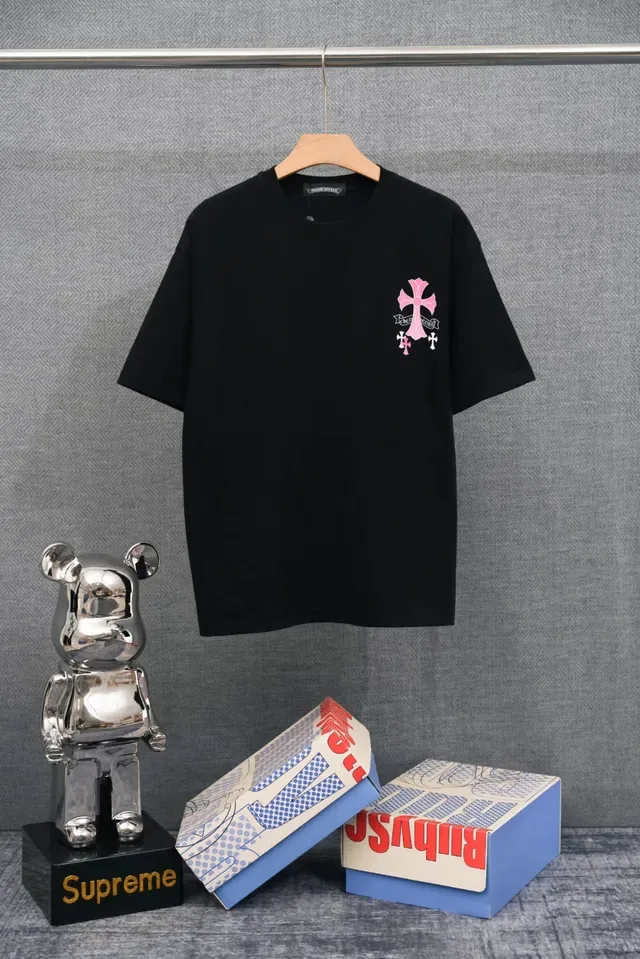 Chrome Hearts Cross Embroidered White T-Shirt 3