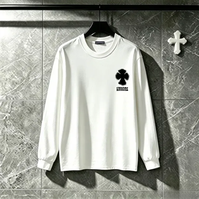 Chrome Hearts Cross Graphic Black Long-Sleeve T-Shirt 12