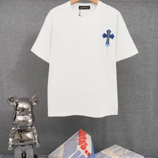 Chrome Hearts Cross Graphic White T-Shirt
