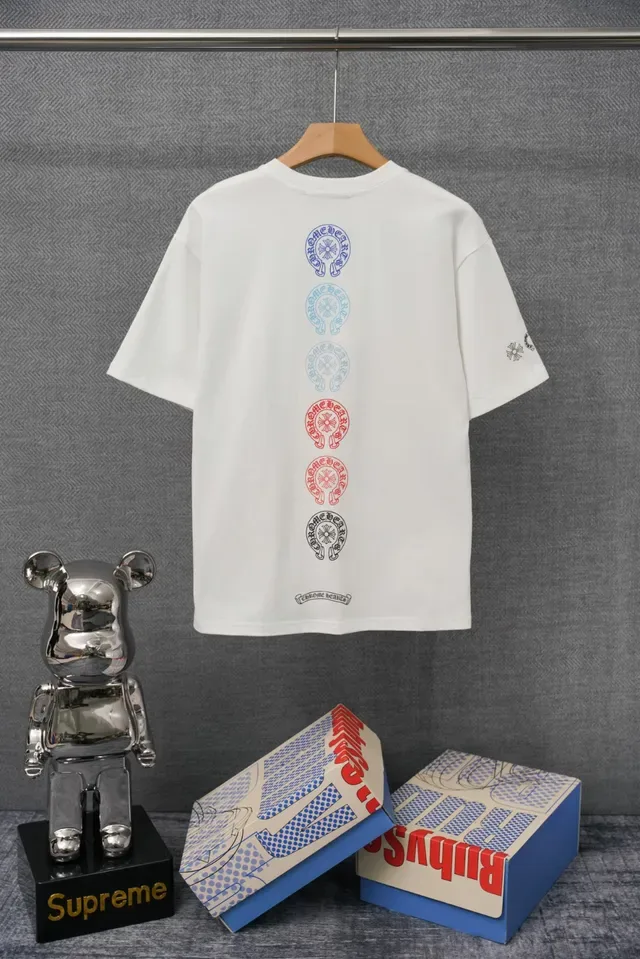 Chrome Hearts 黑色刺绣口袋T恤 2